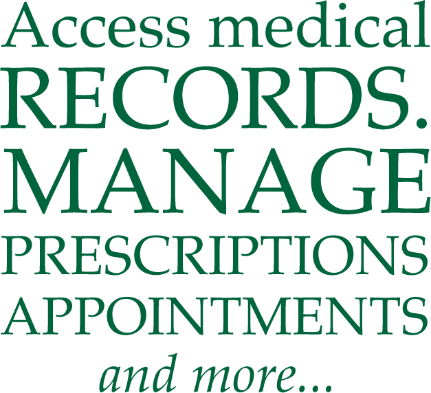 Access medical records. Manage prescriptions, appointments, and more...